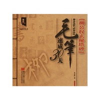 《柳公权玄秘塔碑》-毛笔速成30天基本笔画与间架结构