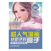 超人气漫画从新手到高手-美少女素描技法篇-(附1DVD)