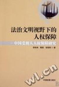 法治文明视野下的人权保障：中国受刑人人权保障研究