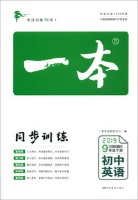 2019春 一本 初中英语 9年级下册（WY版）