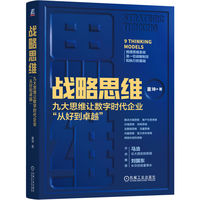 战略思维：九大思维让数字时代企业“从好到卓越”    董坤