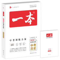 2019年一本中考历史总复习新课标版 中考训练方案 专注训练16年