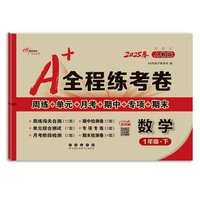 25春A+全程练考卷数学1年级 下册人教课标版
