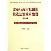 改革行政审批制度推进法治政府建设(中建立规范高效的行政审批运行机制)
