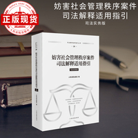 妨害社会管理秩序案件司法解释适用指引