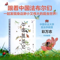 中国昆虫记 八位中国昆虫学者联手打造中国版昆虫记 中国农大昆虫学教授彩万志作序推荐 世界最美的书获得者朱赢椿匠心打造童趣封面