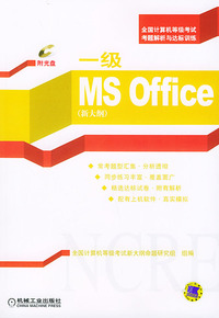 一级MS Office：新大纲（附光盘）——全国计算机等级考试考题解析与达标训练