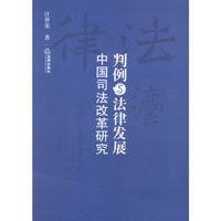 判例与法律发展中国司法改革研究