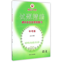 试题精编：语文 浙江地区专用课内文言文系统复习（中考版）
