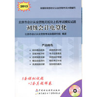 2013初级会计电算化北京市会计从业资格无纸化上机考试模拟试题
