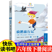 尼尔斯骑鹅旅行记六年级下 小学生语文课外阅读书人教版快乐读书吧课外书小学生课外阅读书6年级下册快读书吧世界经典儿童文学课外书国外经典童话名著故事睡前故事少儿童话故事
