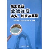 施工企业效能监察实务 制度与案例