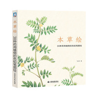 本草绘 38种药用植物的色铅笔图绘