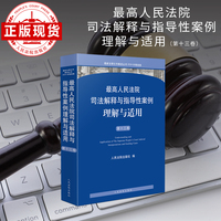 最高人民法院司法解释与指导性案例理解与适用（第十三卷）