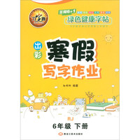 出彩寒假写字作业（六年级下册 RJ）