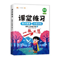 课堂同步练习册六年级下册课堂练习6下数学人教版数学一课一练课课练习题课堂辅导