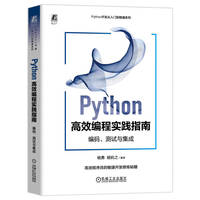 Python高效编程实践指南：编码、测试与集成   杨勇 杨杭之