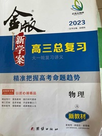 金版新学案.高三总复习.物理