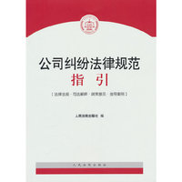 公司纠纷法律规范指引
