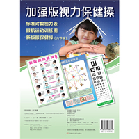 加强版视力保健操 （包含5米标准对数视力表、最新的眼保健操和眼肌运动训练图）&nbsp