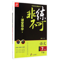 讲练典范黑皮书·非练不可：语文（七年级下册 RJ）
