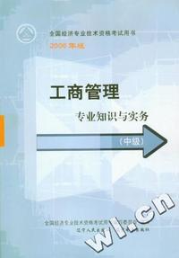 工商管理专业知识与实务(中级)(全国经济专业技术资格考试用书2004年版)