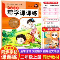 语文同步写字课课练4印章  二年级上册（2）