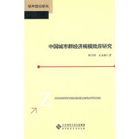 中国城市群经济规模效应研究