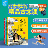 你好小古文 全4册 北大博士的精品古文课 6-9-12岁中小学生古文漫画绘本 走进小古文涵盖新语文教材古文常考点 漫画解读
