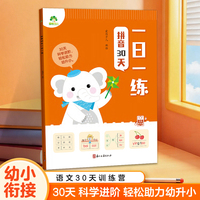 语文数学拼音30天一日一练幼小衔接学前教育每日同步训练习题集每日打卡能力提升基础巩固教辅练习本 拼音