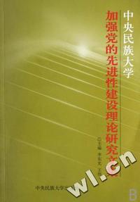 中央民族大学加强党的先进性建设理论研究文集