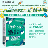 Python应用技巧速查手册302 一本专为Python开发者打造的高效工具书