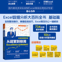 从超繁到极简：Excel高效办公实用技能技巧 案例视频精华版 Excel数据分析 办公应用 高效办公 Excel实用技能技巧书籍 Excel基础教程