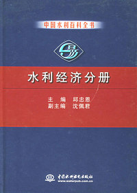 中国水利百科全书——水利经济分册（特价/封底打有圆孔）