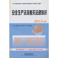 2013-安全生产法及相关法律知识-全国注册安全工程师执业资格考试六年真题六次模拟-2013年版