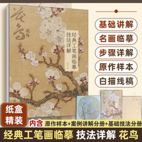 经典工笔画临摹技法详解：花鸟