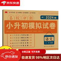 名校冲刺小升初模拟试卷 语文 同步新版人教版教材练习卷 小学六年级下册 分班模拟必刷题招生真题专项训练卷 升学模拟测验题