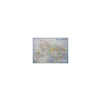 1：80万湖北省地图