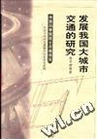 发展我国大城市交通的研究