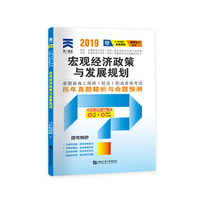 咨询工程师2019（投资）职业资格考试教材配套历年真题精析与命题预测：宏观经济政策与发展规划