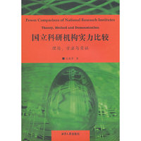 国立科研机构实力比较-理论.方法与实证