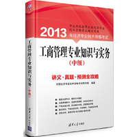 工商管理专业知识与实务讲义.真题.预测全攻略-2013年经济专业技术资格考试-(中级)