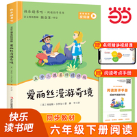 爱丽丝漫游奇境 六年级下册快乐读书吧配套阅读 名家视频课+音频 五步三课名师精讲版 中小学生课外阅读名著