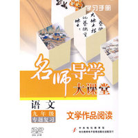 名师导学大课堂 语文 九年级专题复习文学作品阅读(DVD)