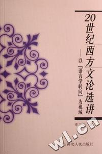 20世纪西方文论选讲 - - 以语言学转向为视域