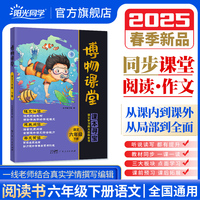 2025春阳光同学博物课堂语文六年级下册人教版阅读理解6年级下册寻宝学习大百科全书阅读技能提升