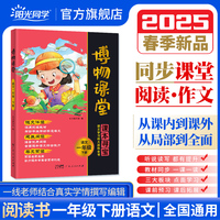 2025春阳光同学博物课堂语文一年级下册人教版阅读理解1年级下册寻宝学习大百科全书阅读技能提升