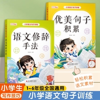 小学生语文句子训练 优美句子积累 语文修辞手法（全2册）