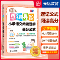 漫画思维导图 小学语文阅读理解高分公式