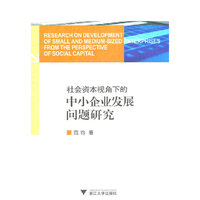社会资本视角下的中小企业发展问题研究